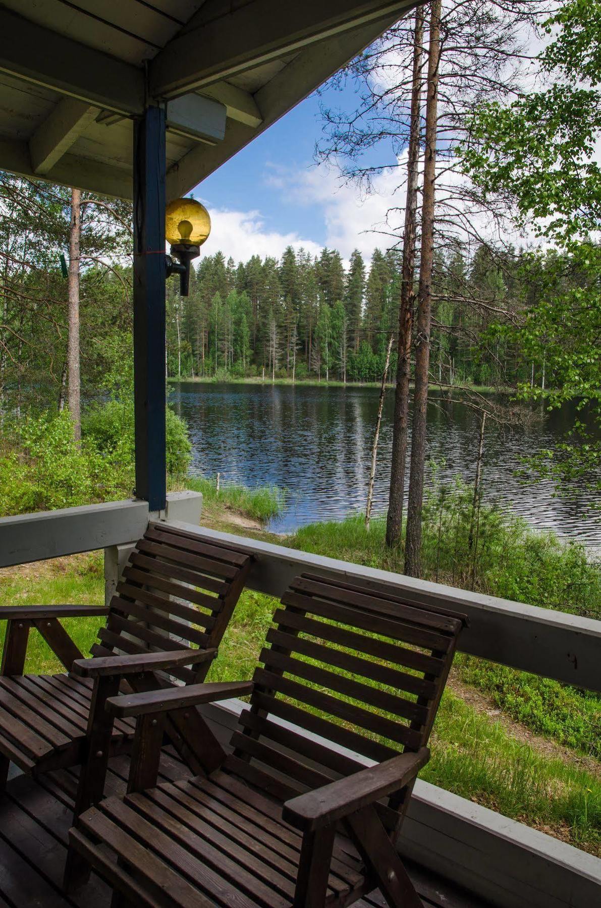 Ahvenlampi Camping Saarijarvi Exterior photo